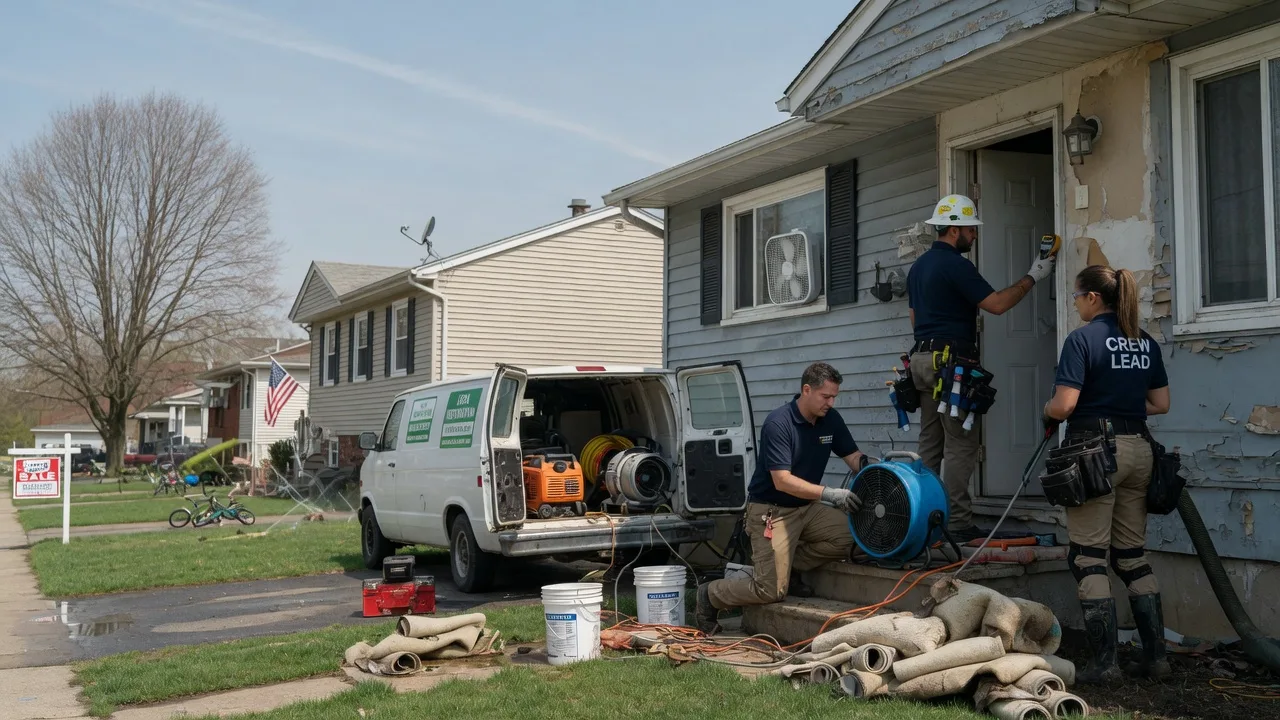 Flood Cleanup in Hostetter, PA near me